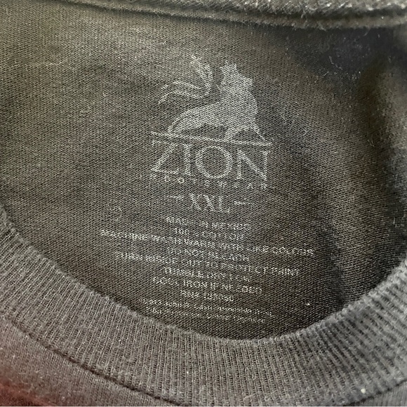 Zion Rootswear Johnny Cash tshirt XXL - Picture 4 of 5